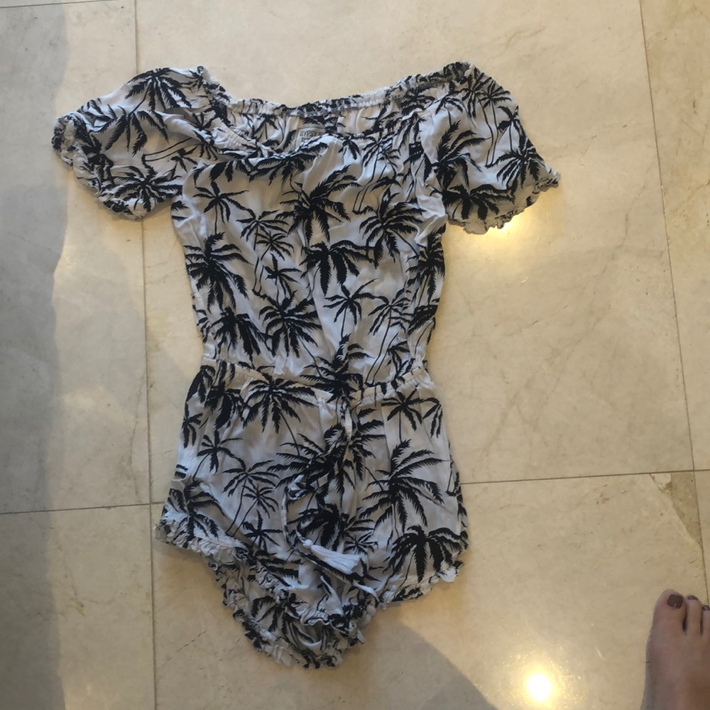 Gypsy by the sea palm tree romper